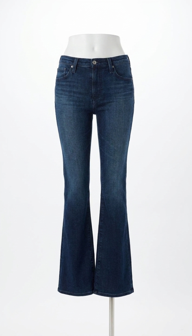 NEW AG JEANS farrah bootcut mid rise jean in epilogue